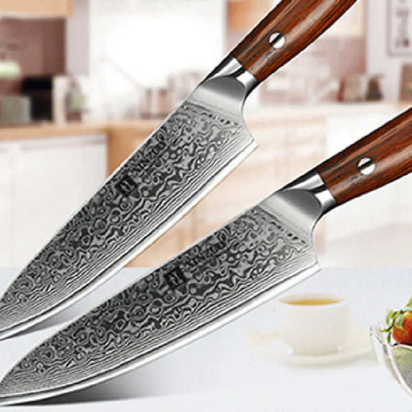 Damascus Steel Universal Knife