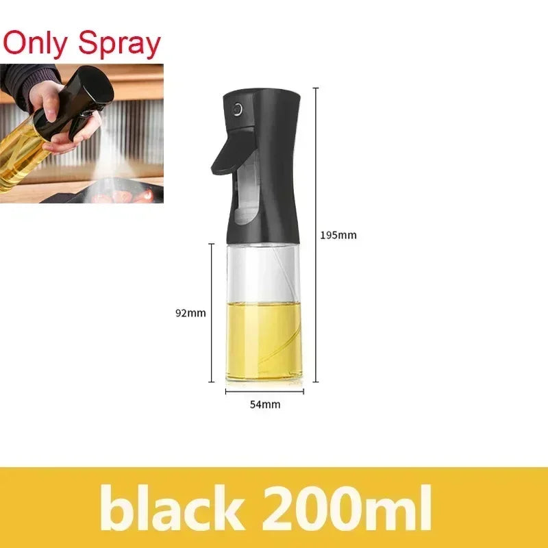 2-in-1 500ml Plastic Oil Sprayer Bottle for BBQ, Baking, and Roasting - Versatile Kitchen Tool