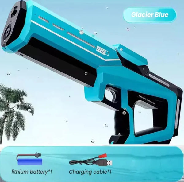 Electric Water Gun with Transparent Design